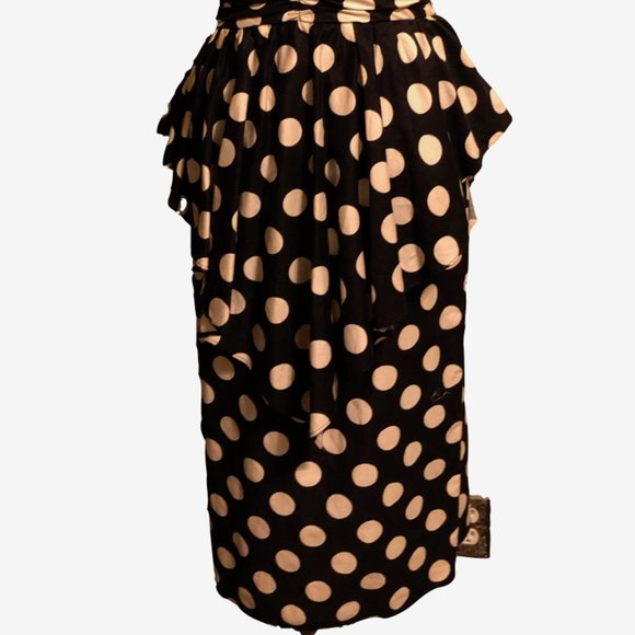 Vintage Suzette's Exclusive Designs polka dot dres - Picture 3 of 8